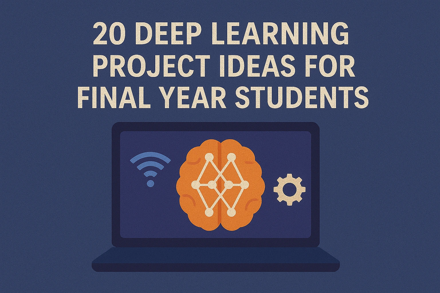 20 Deep Learning Project Ideas for Final Year Students