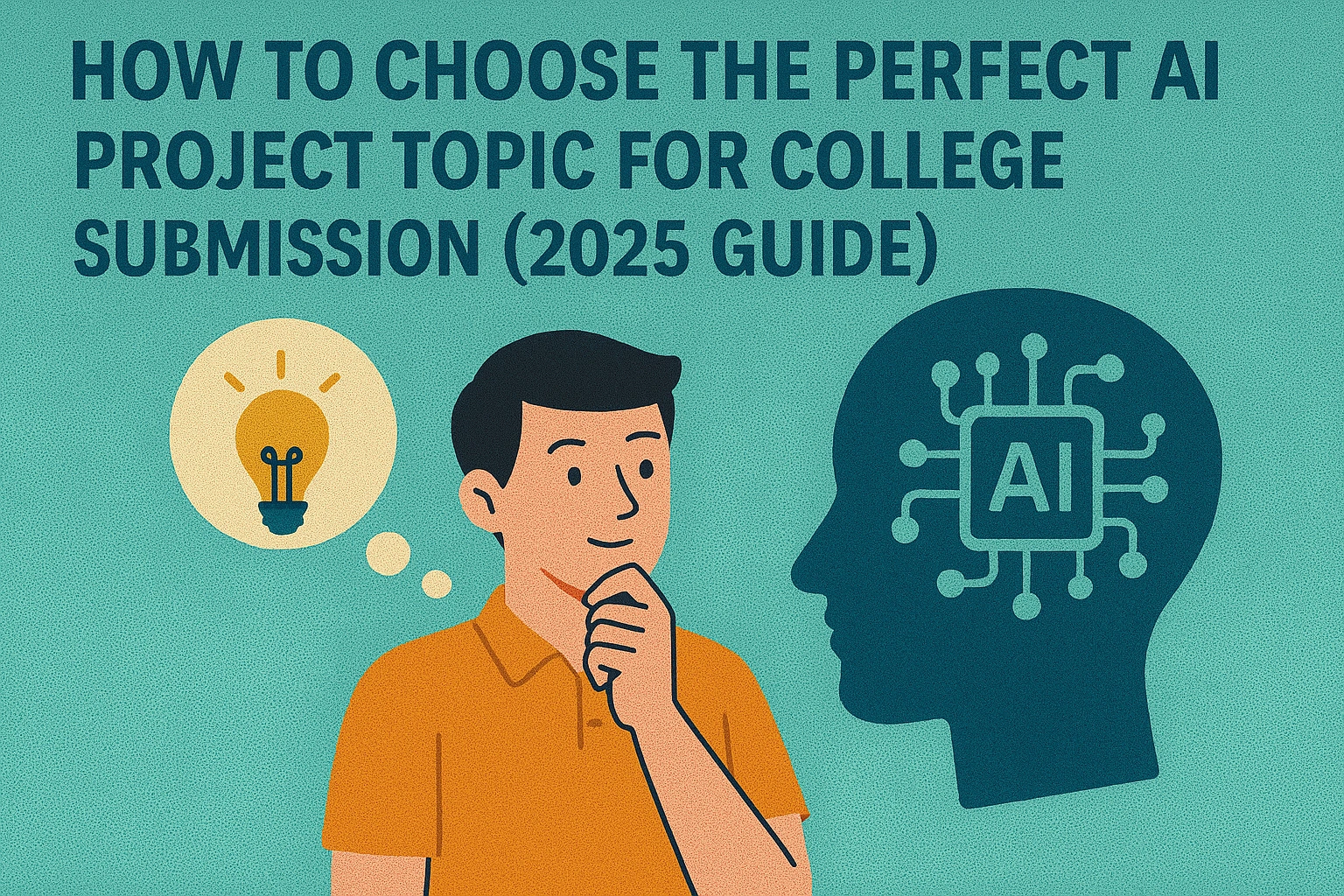How to Choose the Perfect AI Project Topic for College Submission ( 2025 Guide)