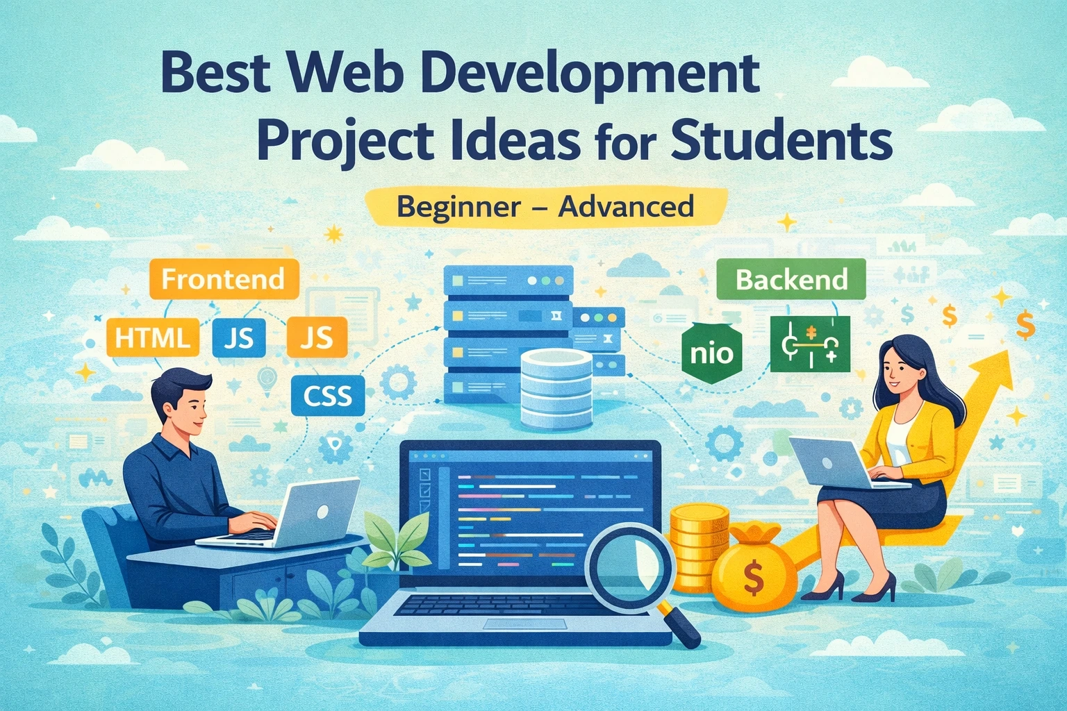 Best Web Development Project Ideas for Students (2025 Complete Guide)